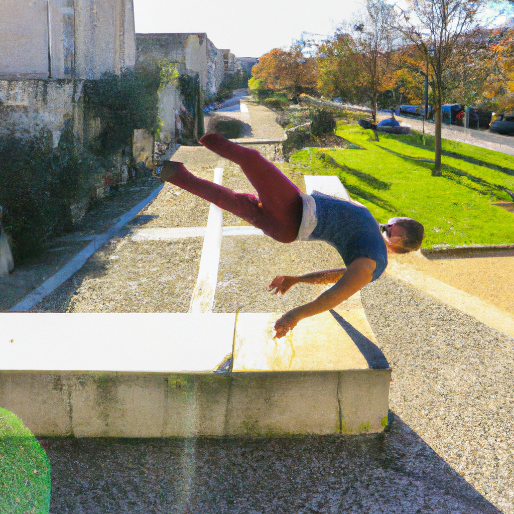 parkour in french